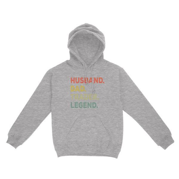 Husband Dad Trader Legend | Funny Stock Trader Shirt Gifts | Day Trading Crypto Bitcoin Shirts NS72 Myfihu
