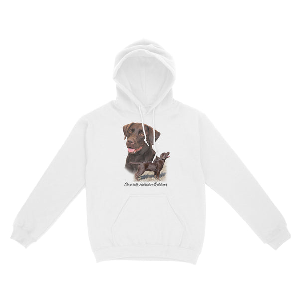 Chocolate Labrador Retriever - Labs Dogs Hoodie for Men Women FSD3793 D02